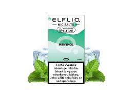 chi tiết ELFLIQ 20MG MENTHOL 10ML