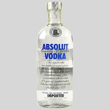 detail Absolut 40% 0,5L