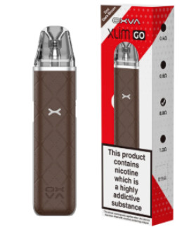 chi tiết OXVA XLIM GO STARTER KIT DARK BROWN 1000mAh
