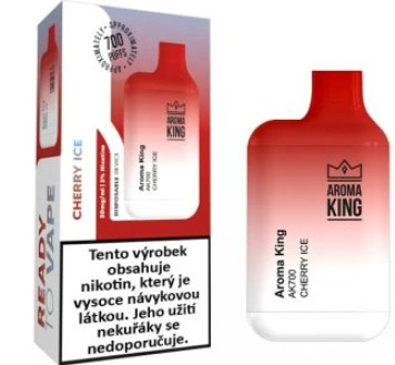 chi tiết AROMA KING MINI 700 CHERRY ICE 16MG