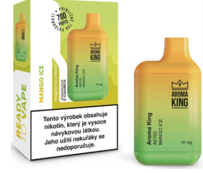 chi tiết AROMA KING MINI 700 COOL MANGO 16MG
