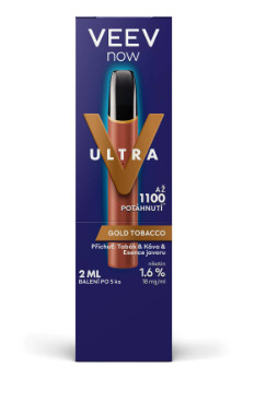 chi tiết VEEV NOW ULTRA 1100 GOLD TOBACCO 18MG