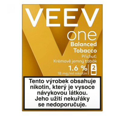 chi tiết VEEV ONE 1000 POD 2KS BALANCED TOBACCO 18MG