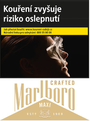 chi tiết MARLBORO CRAFTED MAXI GOLD 221.00 U