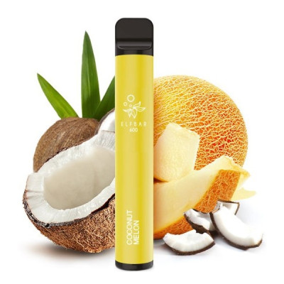chi tiết ELF BAR 600 COCONUT MELON