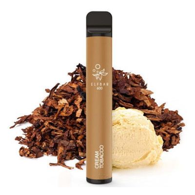chi tiết ELF BAR 600 SILK TOBACCO