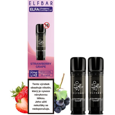 chi tiết ELFA POD STRAWBERRY GRAPE(U)