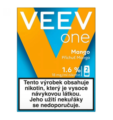 detail VEEV ONE 1000 POD 2KS MANGO 18MG
