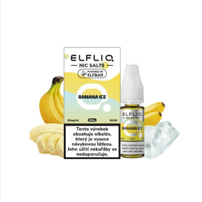 chi tiết ELFLIQ 20MG BANANA 10ML