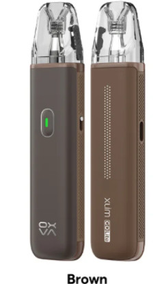 detail OXVA XLIM GO LITE STARTER KIT BROWN 1000mAh