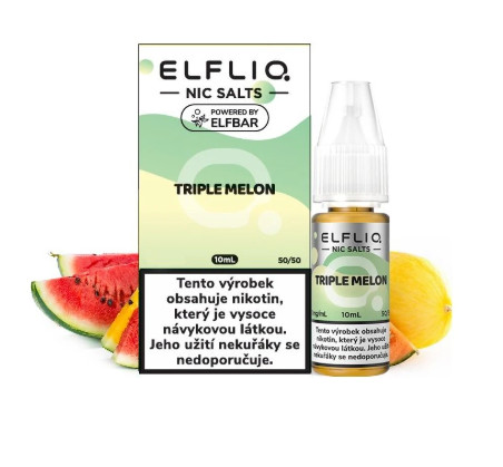 detail ELFLIQ 20MG TRIPLE MELON 10ML