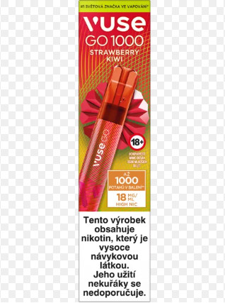 chi tiết VUSE GO P1000 STRAWBERRY KIWI 18MG(U)