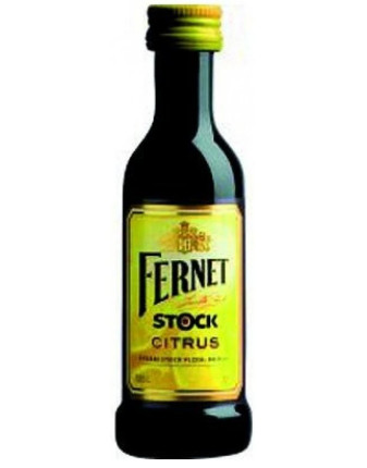 detail Fernet Citrus 38% 0,05L