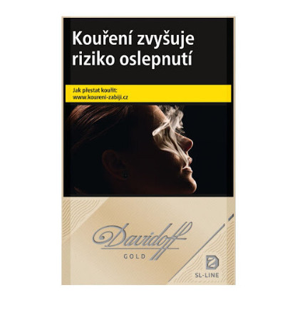 detail DAVIDOFF SLIM GOLD 183.00 U