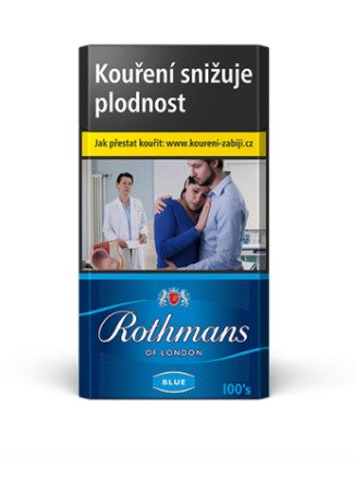 detail ROTHMANS 100 OF LONDON BLUE 166.00 U