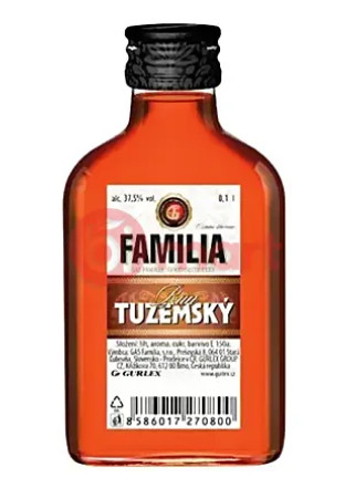 detail Familia Rum Tuzemak 37,5% 0,1 L