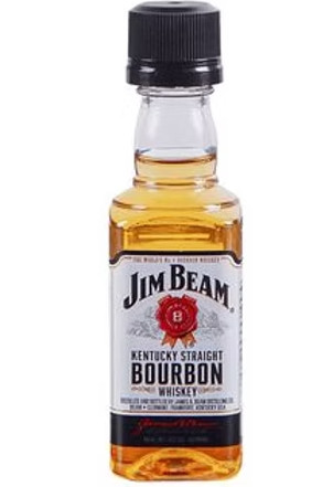 detail Jim Beam mini 40% 0,05L