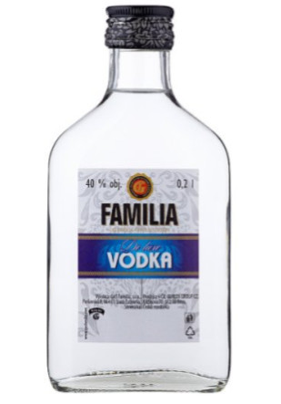 detail Familia vodka 37,5% 0,2L