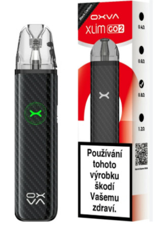 chi tiết OXVA XLIM GO 2 STARTER KIT BLACK CARBON 1500 mAh