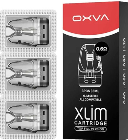 detail CARTRIDGE OXVA 0,6 XLIM CL/V3 2ML 3KS/BAL