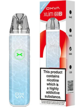 chi tiết OXVA XLIM GO 2 STARTER KIT BLUE RIPPLE 1500 mAh