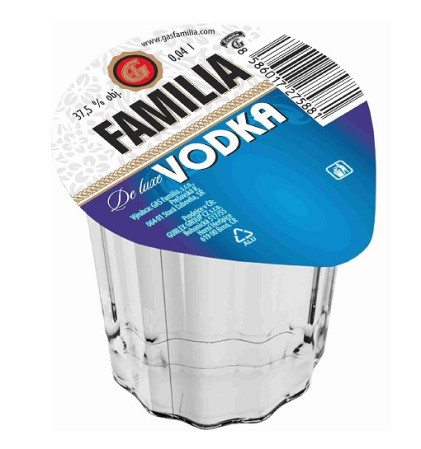 detail Familia Vodka 37,5% 0,04 L