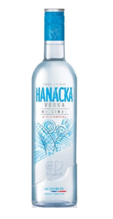 chi tiết Hanacka Vodka 37,5% 0,5 L