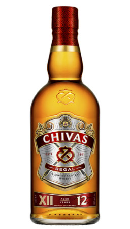 detail Chivas Regal 12 40% 0,7l