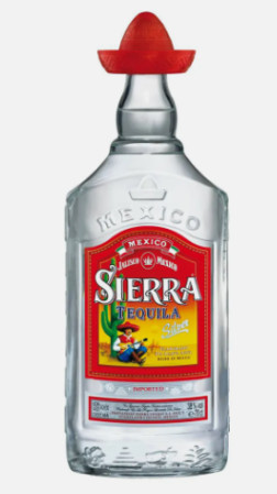 detail Sierra Tequila Blanco 38% 0,7L