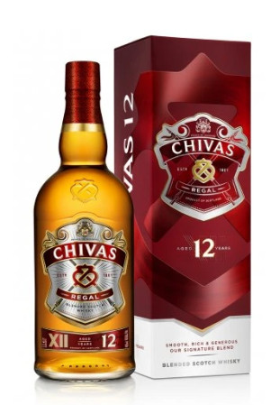 detail Chivas Regal 40% 0,7L (Obal)