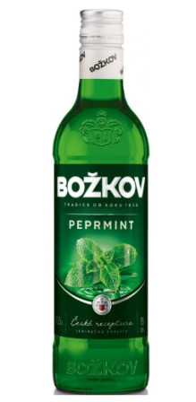 detail Božkov Peppermint 19% 0,5L