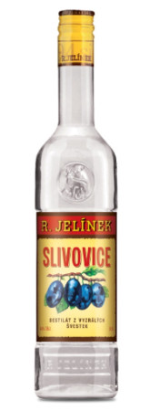 detail Slivovice bílá 40% 0,5L