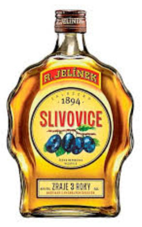 detail Slivovice Gold 45% 0,5L