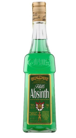 detail Absinth 70% HILLS 0,7L