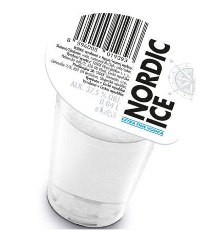 detail Nordic vodka 37,5% 0,04L