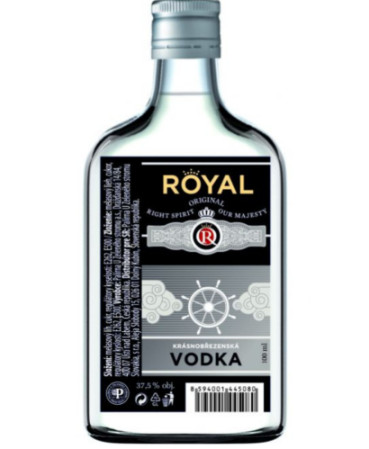 chi tiết Royal Vodka 37,5 0,1L
