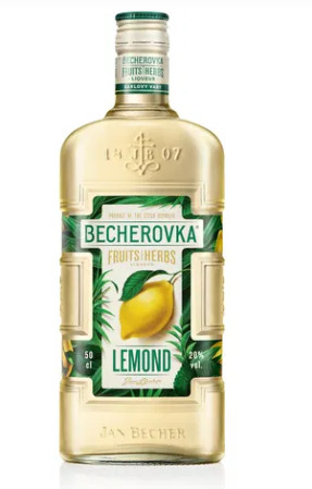 detail Becherovka Lemon 20% 0,5L