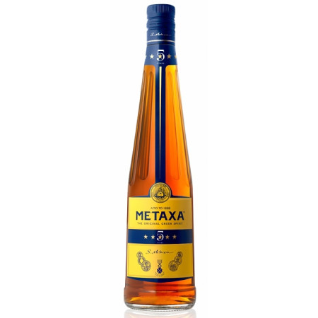 detail Metaxa 5 Star holá 38% 0,7L