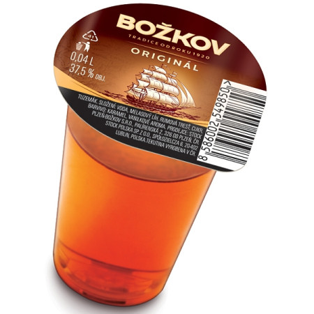 detail Božkov Tuzemák panák 37,5% 0,04L