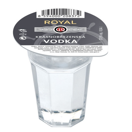 detail Royal Vodka 37,5% 0,04L