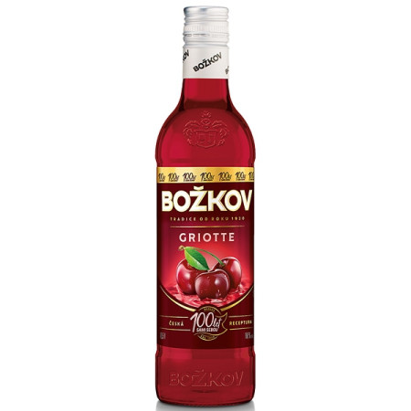 detail Božkov Griotte 18% 0,5L