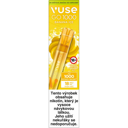 chi tiết VUSE GO P1000 BANANA MINT 18MG(U)