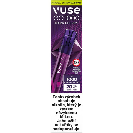 chi tiết VUSE GO P1000 DARK CHERRY 18MG(U)