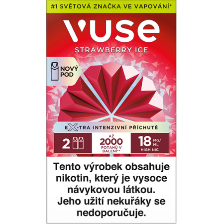 chi tiết VUSE POD STRAWBERRY MINT 18MG(U)