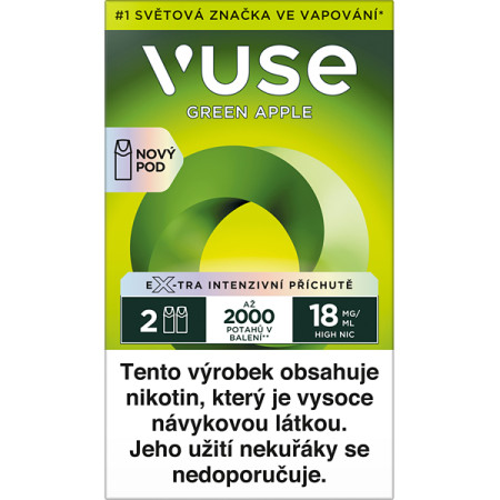 chi tiết VUSE POD GREEN APPLE 20MG(U)