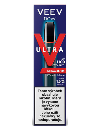 chi tiết VEEV NOW ULTRA 1100 STRAWBERRY 18MG