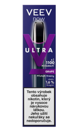 chi tiết VEEV NOW ULTRA 1100 GRAPE 18MG