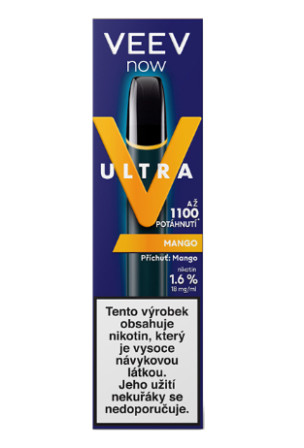 chi tiết VEEV NOW ULTRA 1100 MANGO 18MG