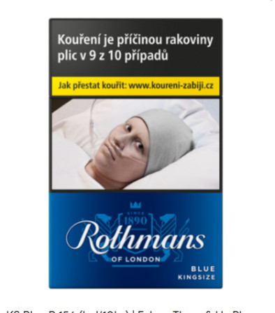 chi tiết ROTHMANS KS BLUE 166.00 U