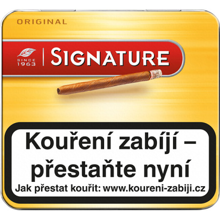detail SIGNATURE CAFE CREME ORIGINAL 20KS